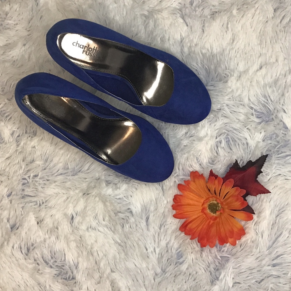 Royal Blue Heels